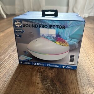 NEW!! Sealy Sound Projector, Sleep Aid, Built-In Speaker, Bluetooth